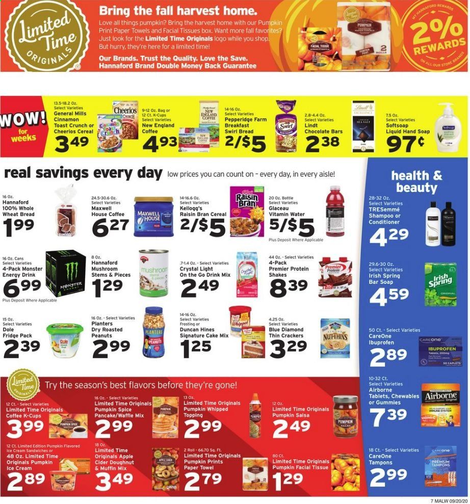 Hannaford (MA) Weekly Ad Flyer September 20 to September 26