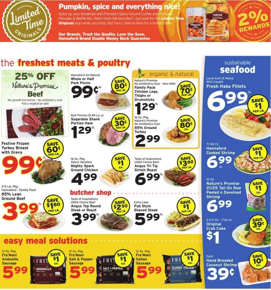 Hannaford (ME) Weekly Ad Flyer September 20 to September 26