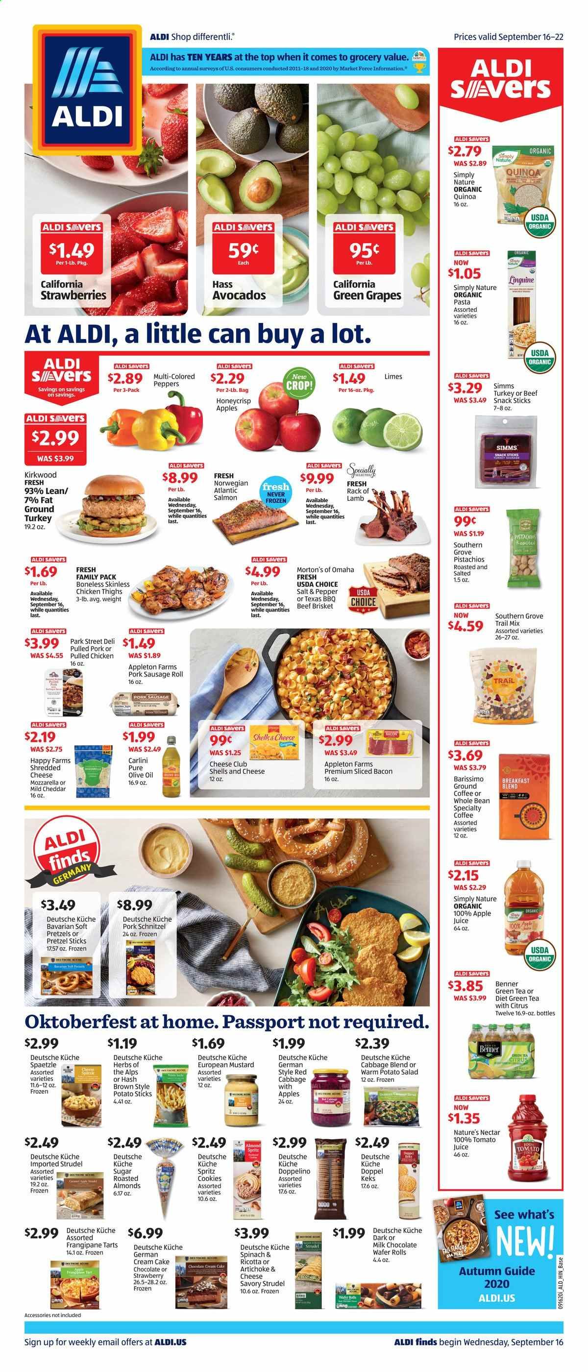 ALDI (IL, MO, OH, PA) Weekly Ad Flyer September 16 to September 22