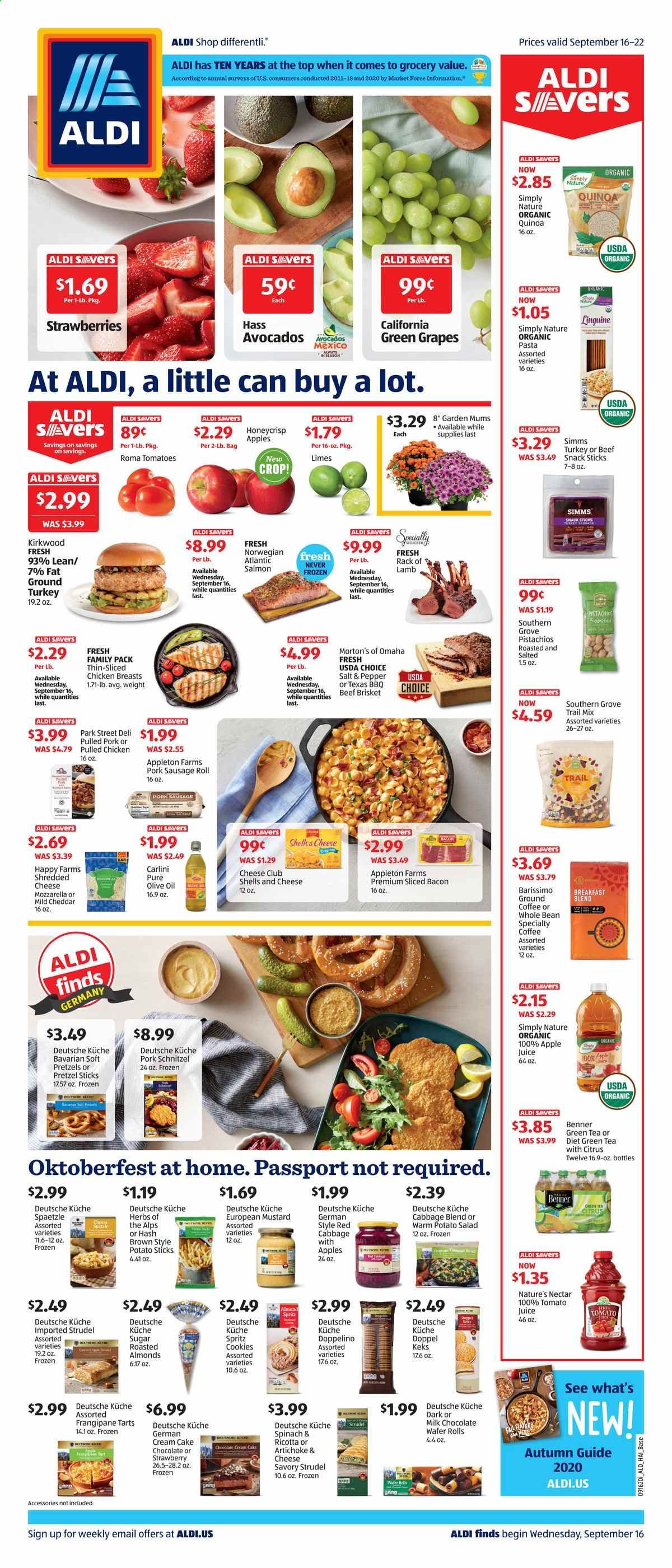 ALDI (FL, NC) Weekly Ad Flyer September 16 to September 22
