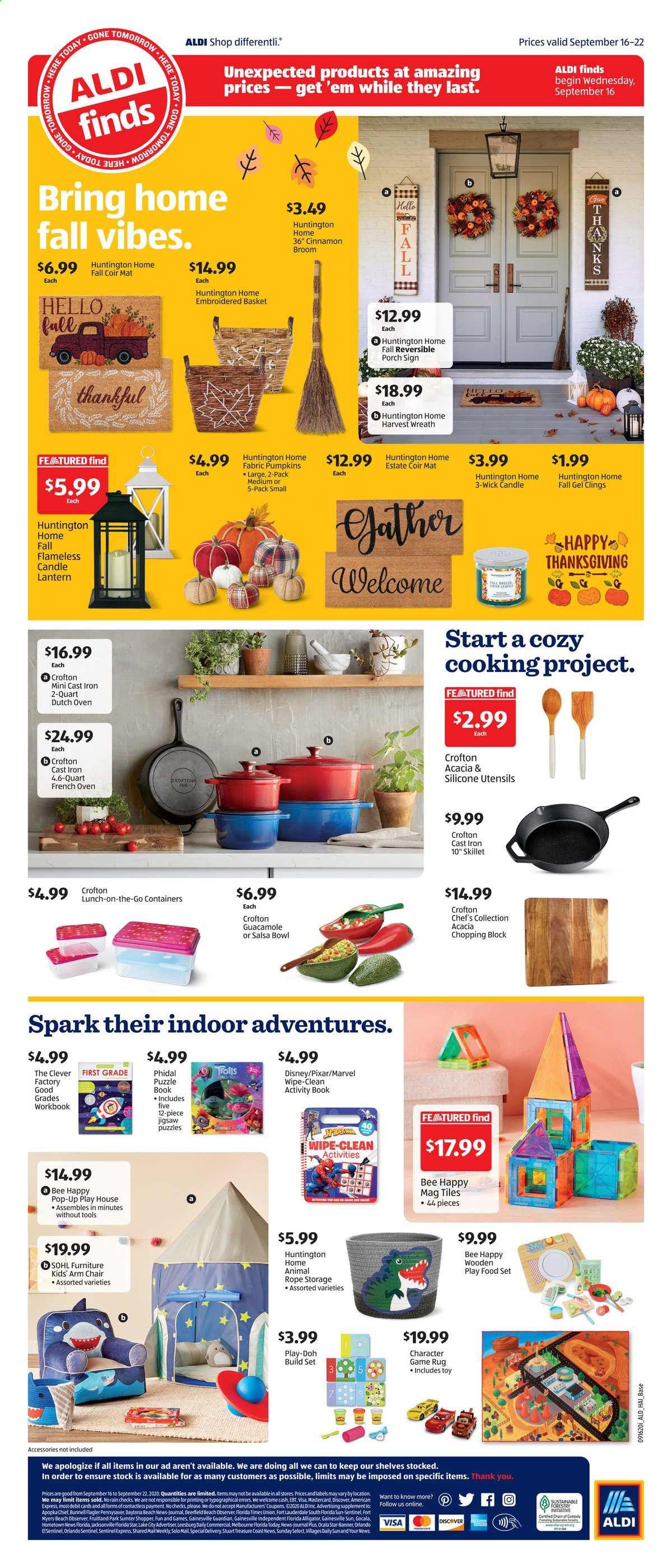ALDI (FL, NC) Weekly Ad Flyer September 16 to September 22