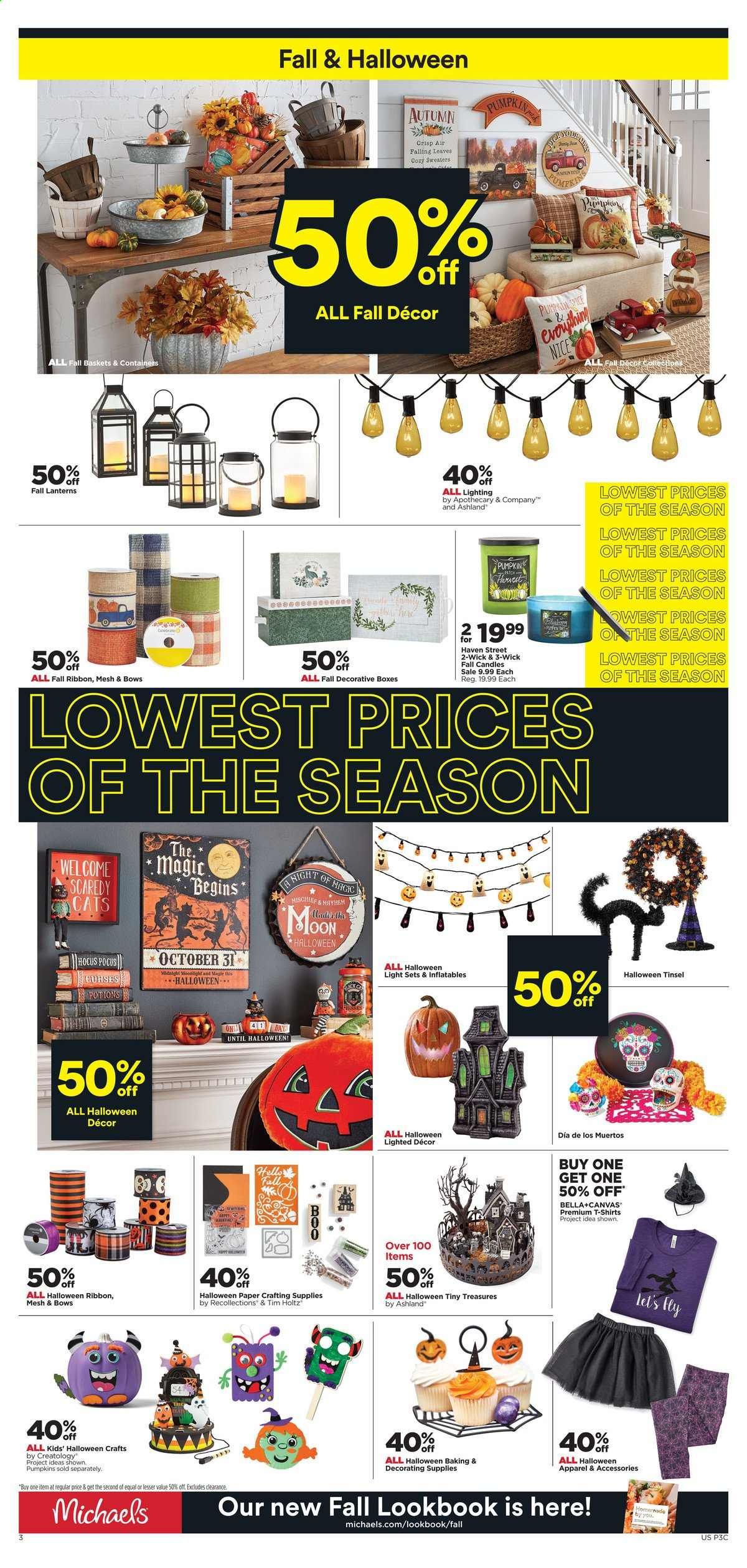 Michaels Weekly Ad Flyer September 18 to September 26