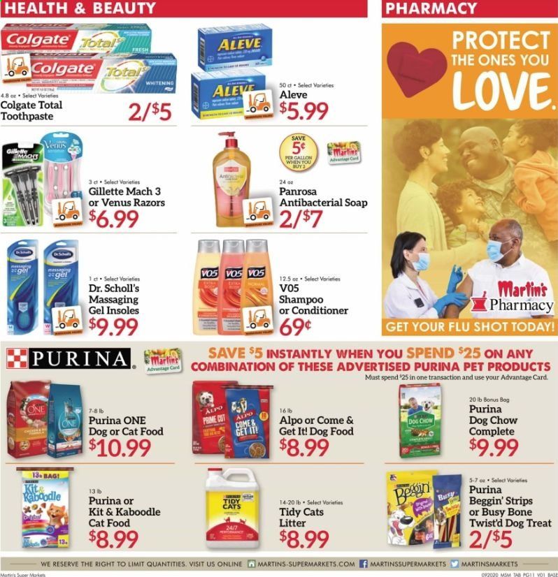 Martin’s Weekly Ad Flyer September 20 to September 26