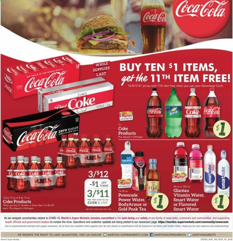 Martin’s Weekly Ad Flyer September 20 to September 26