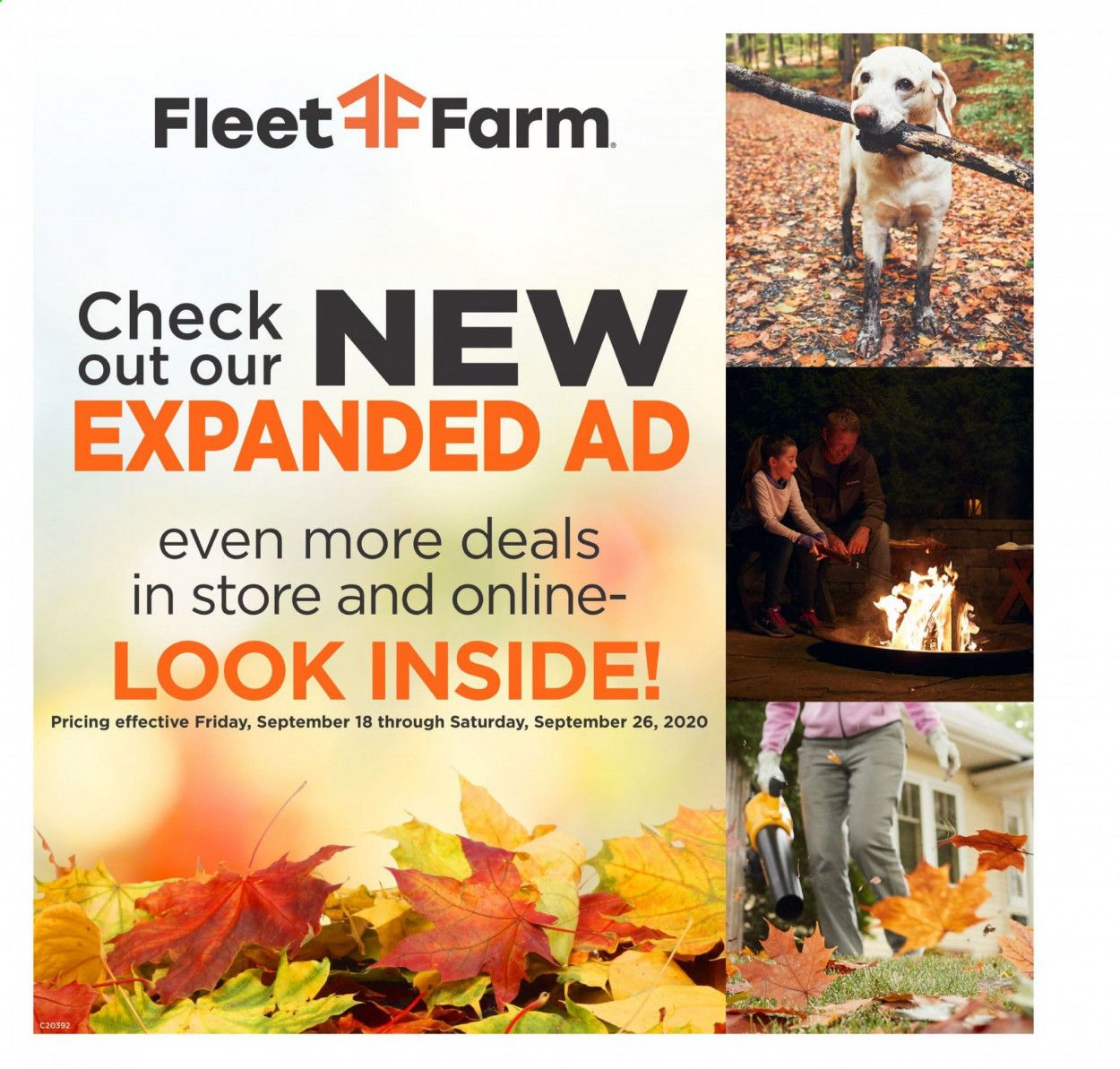 Fleet Farm Weekly Ad Flyer September 18 to September 26