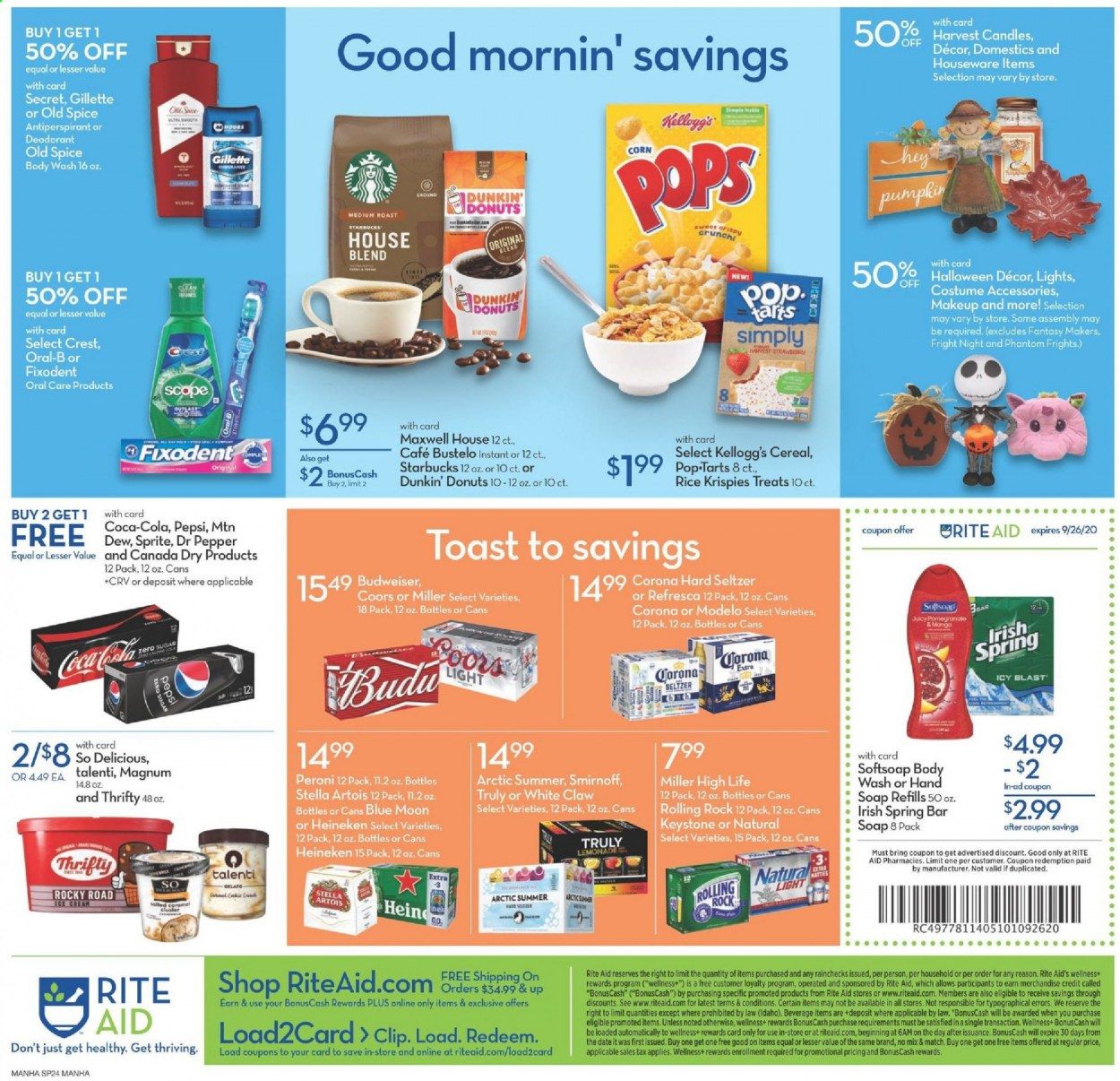 RITE AID Weekly Ad Flyer September 20 to September 26