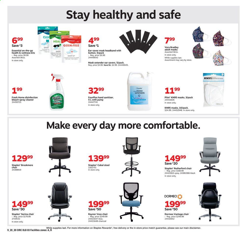 Staples Weekly Ad Flyer September 20 to September 26