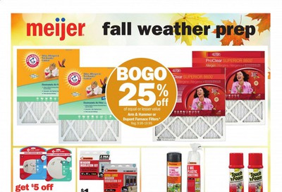 Meijer Weekly Ad Flyer September 20 to October 3