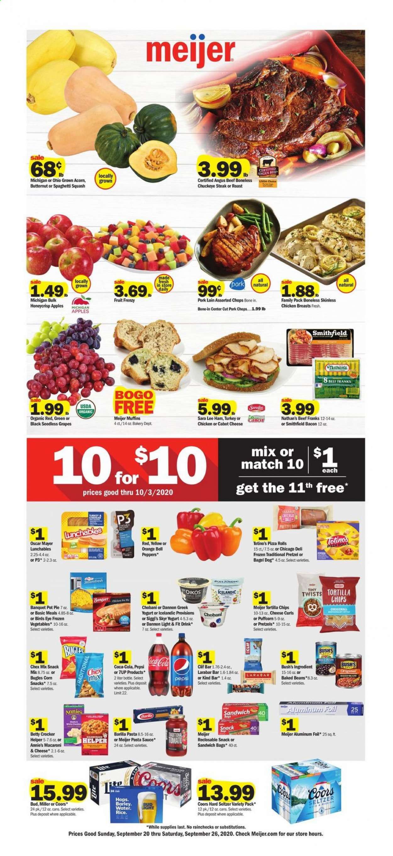Meijer (MI) Weekly Ad Flyer September 20 to September 26