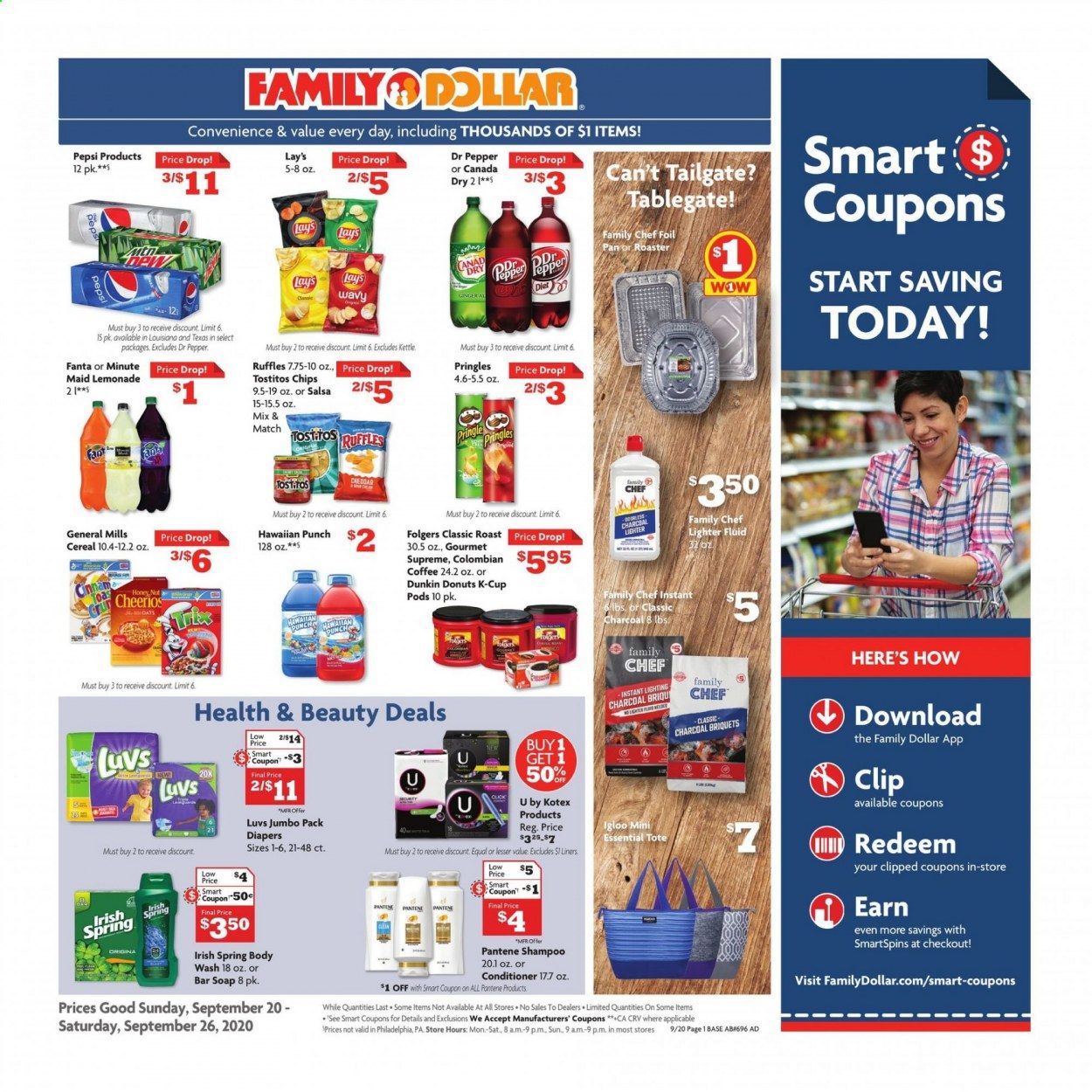 Family Dollar Weekly Ad Flyer September 20 to September 26