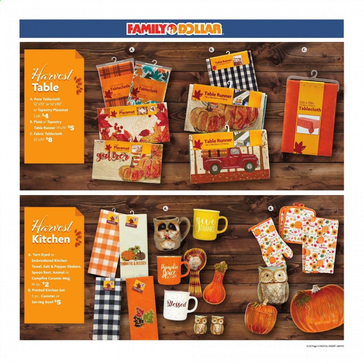Family Dollar Weekly Ad Flyer September 20 to September 26