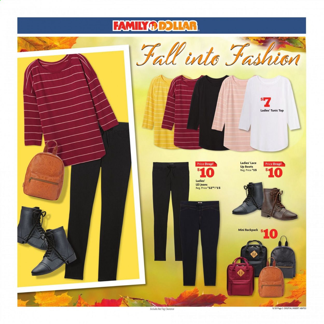 Family Dollar Weekly Ad Flyer September 20 to September 26