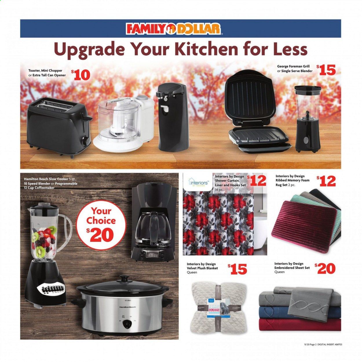 Family Dollar Weekly Ad Flyer September 20 to September 26