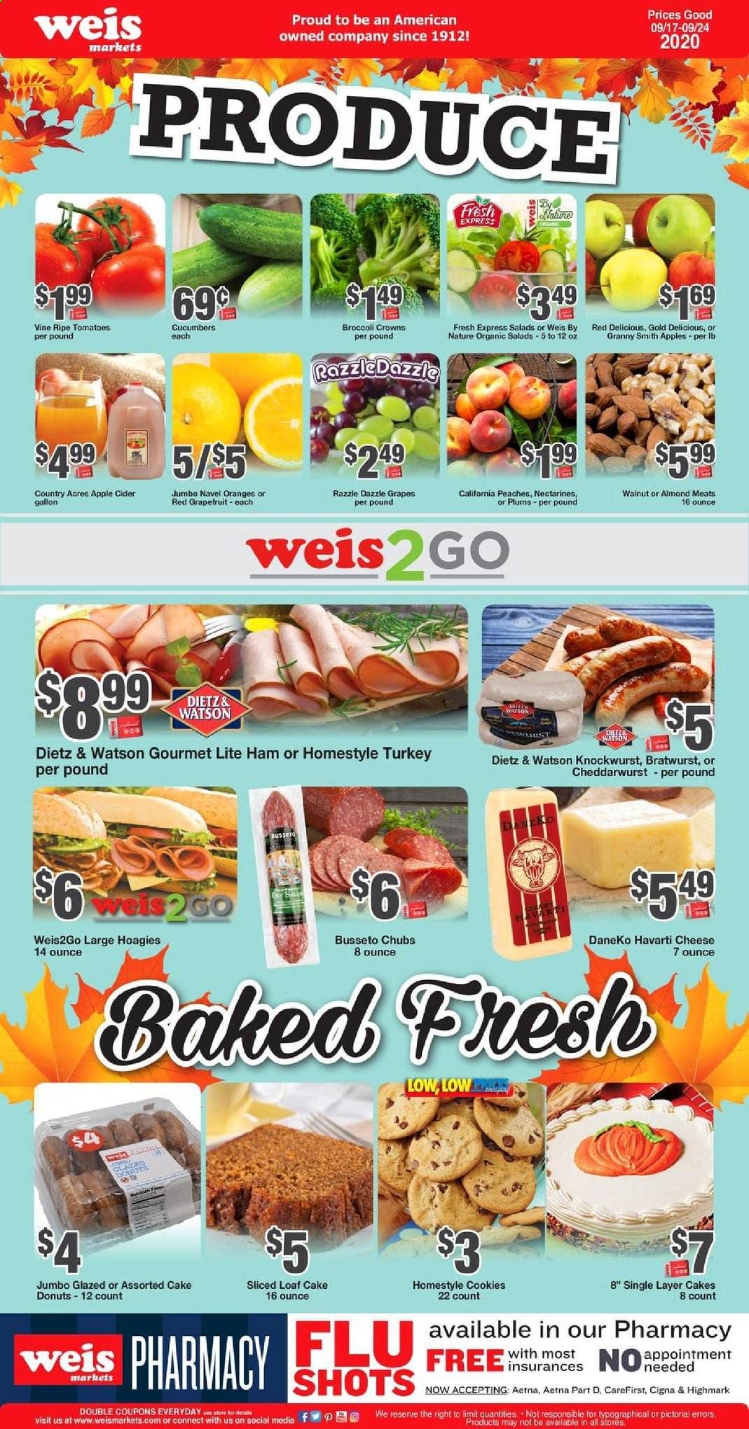 Weis Weekly Ad Flyer September 17 to September 24