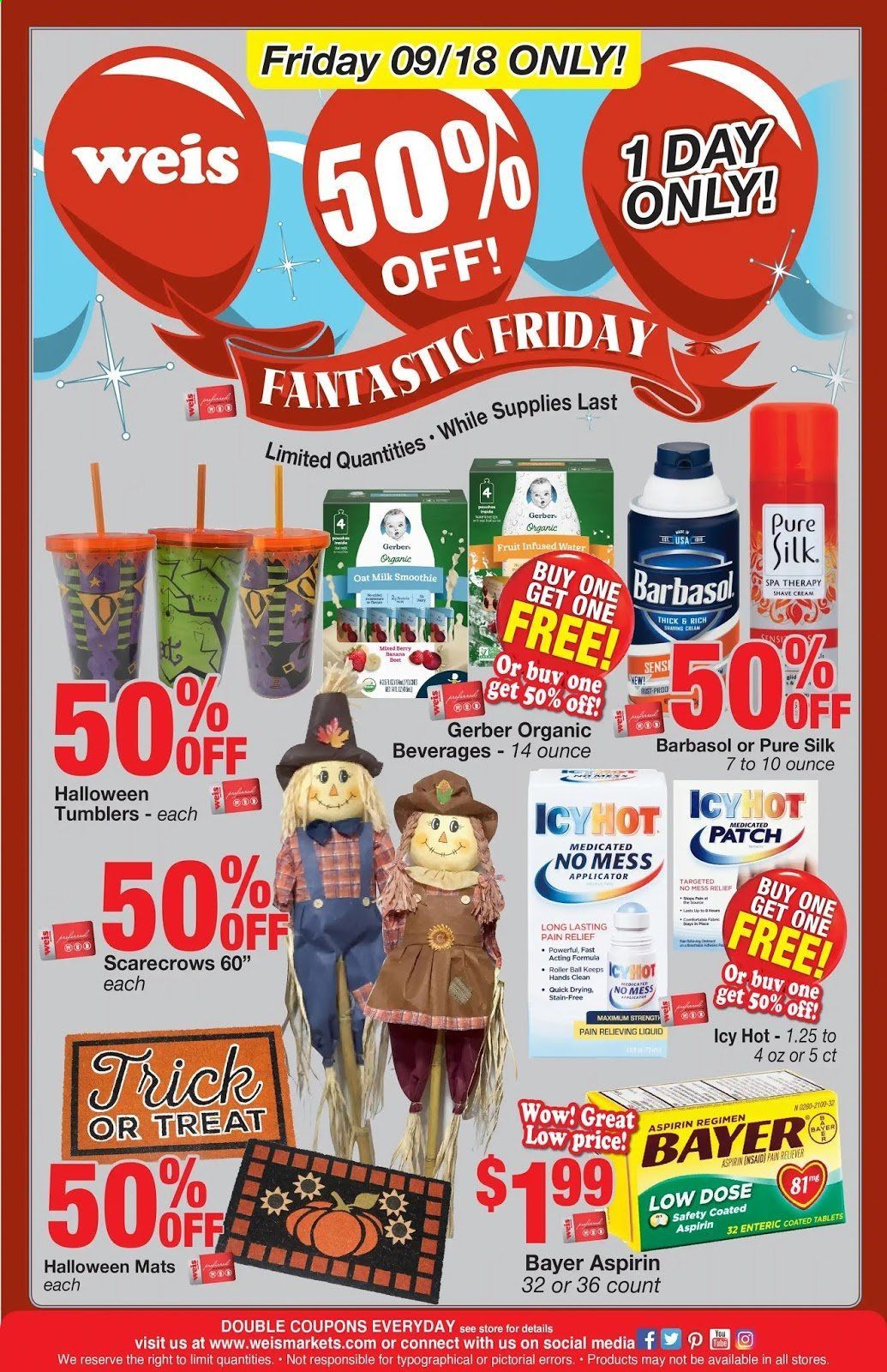 Weis Weekly Ad Flyer September 17 to September 24