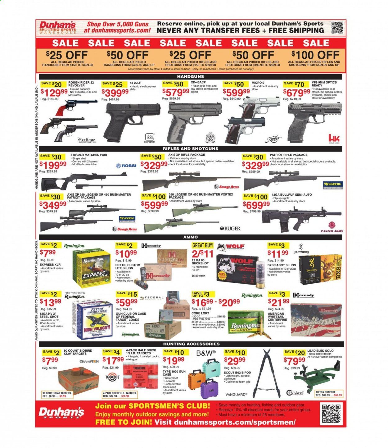 Dunham's Sports Weekly Ad Flyer September 19 to September 24
