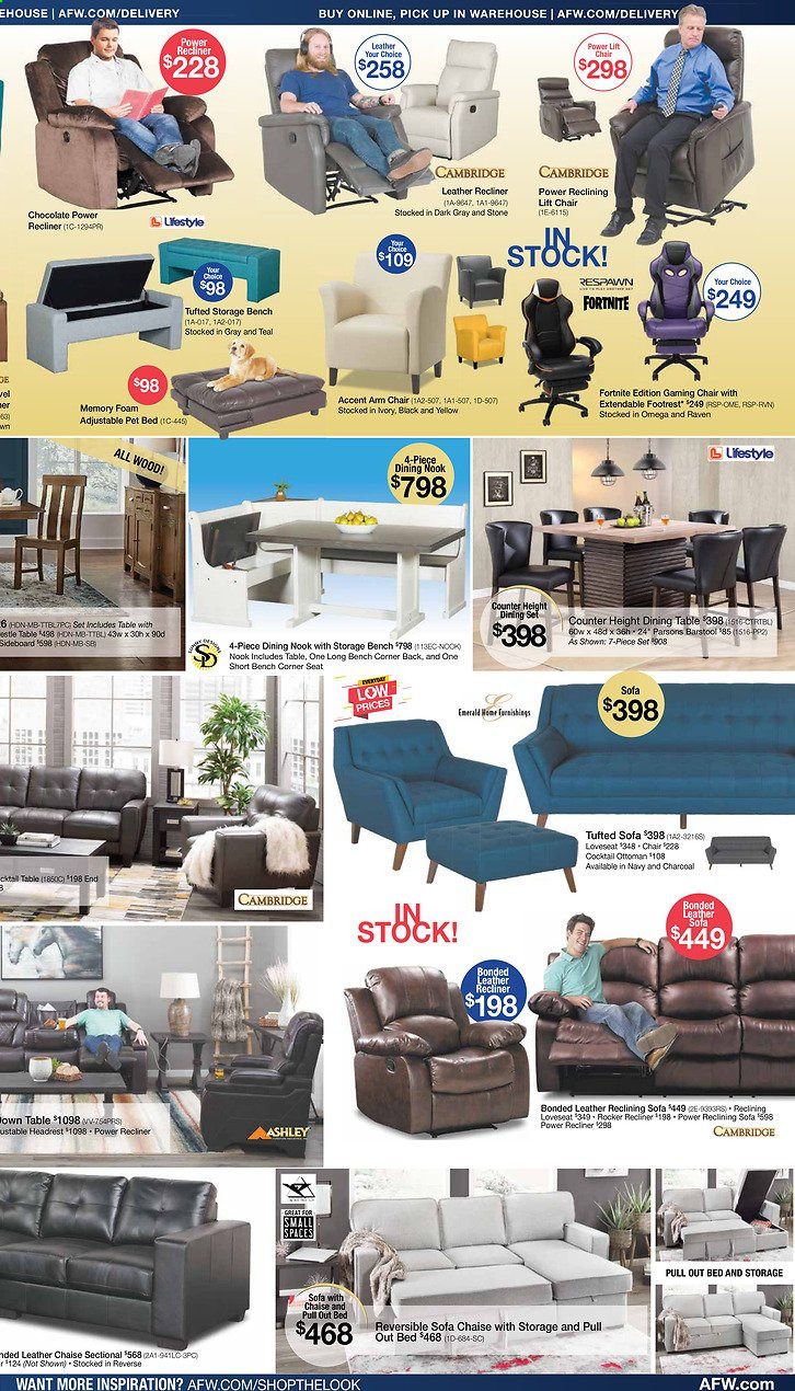 American Furniture Warehouse (CO) Weekly Ad Flyer September 16 to October 6