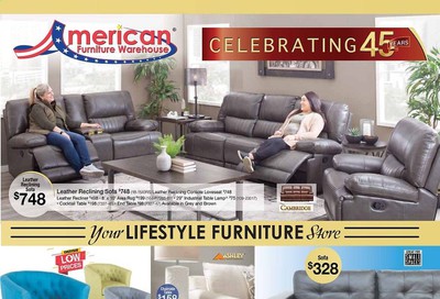 American Furniture Warehouse (AZ) Weekly Ad Flyer September 16 to October 6