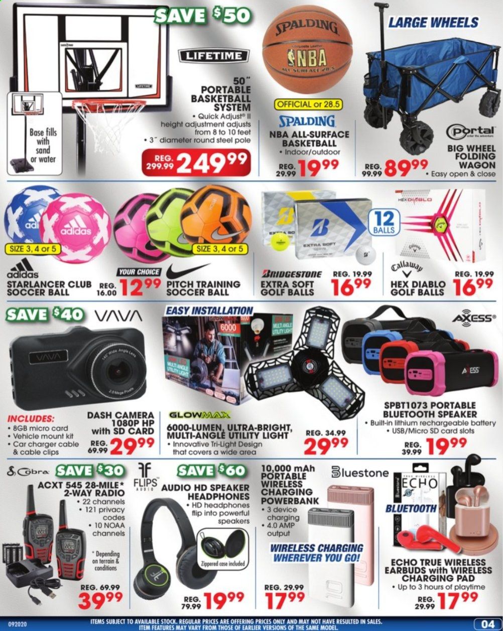 Big 5 Weekly Ad Flyer September 20 to September 26