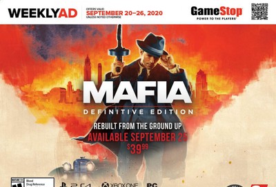 GameStop Weekly Ad Flyer September 20 to September 26