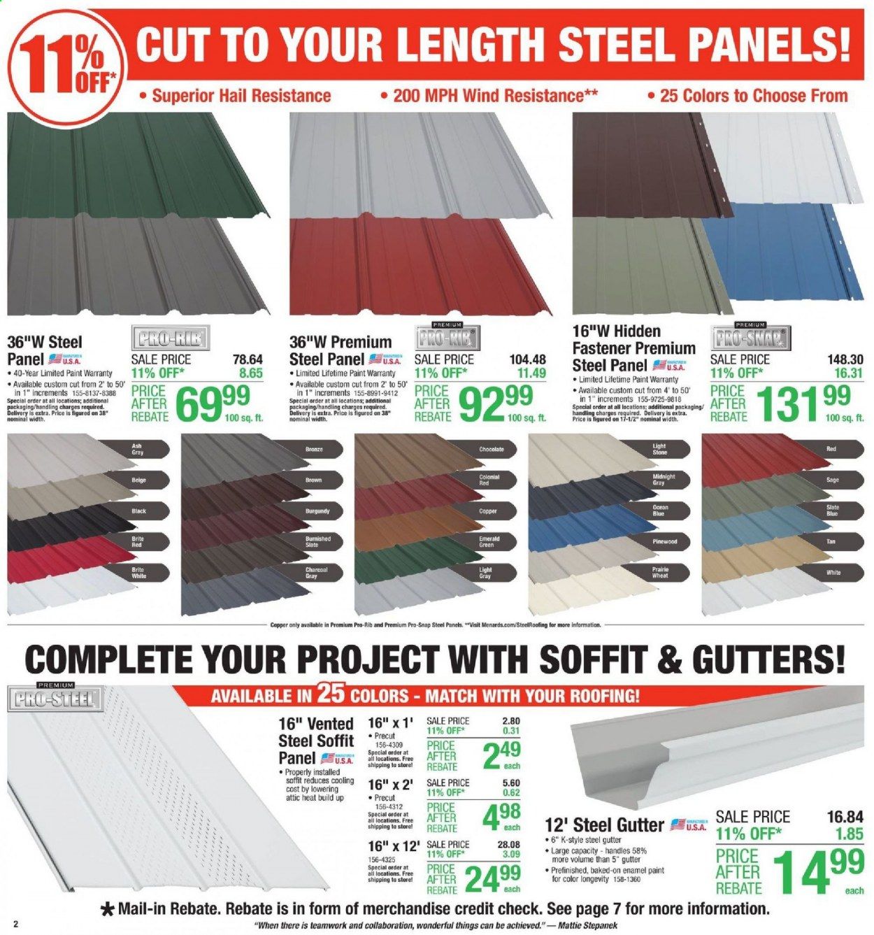 Menards Weekly Ad Flyer September 20 to September 26