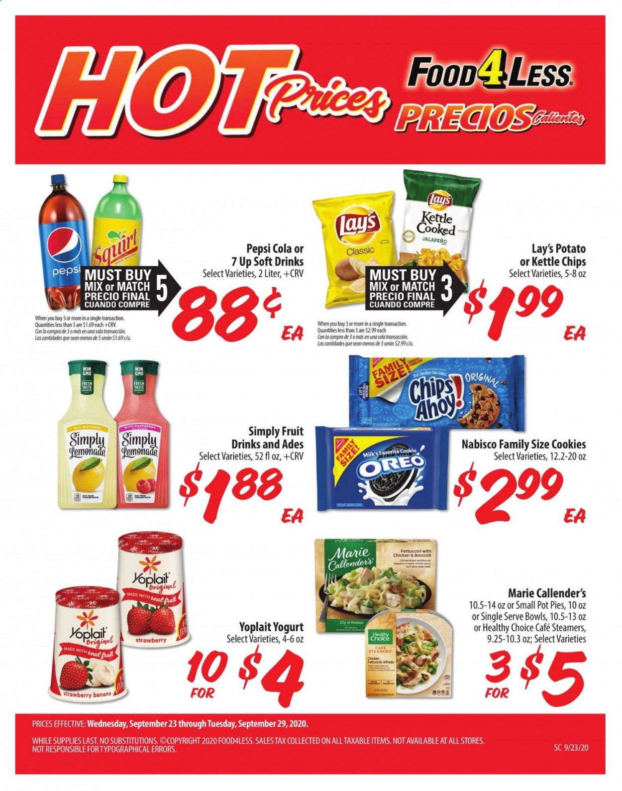 Food 4 Less (IN) Weekly Ad Flyer September 23 to September 29