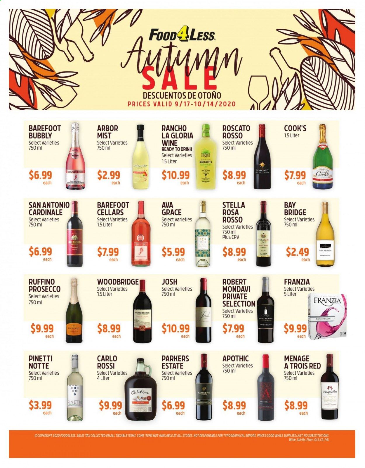 Food 4 Less (IL) Weekly Ad Flyer September 17 to October 14