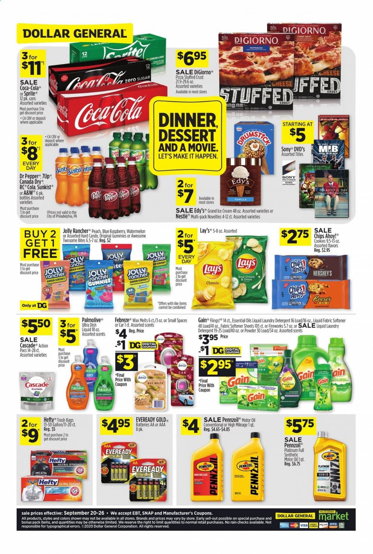 Dollar General (TN) Weekly Ad Flyer September 20 to September 26