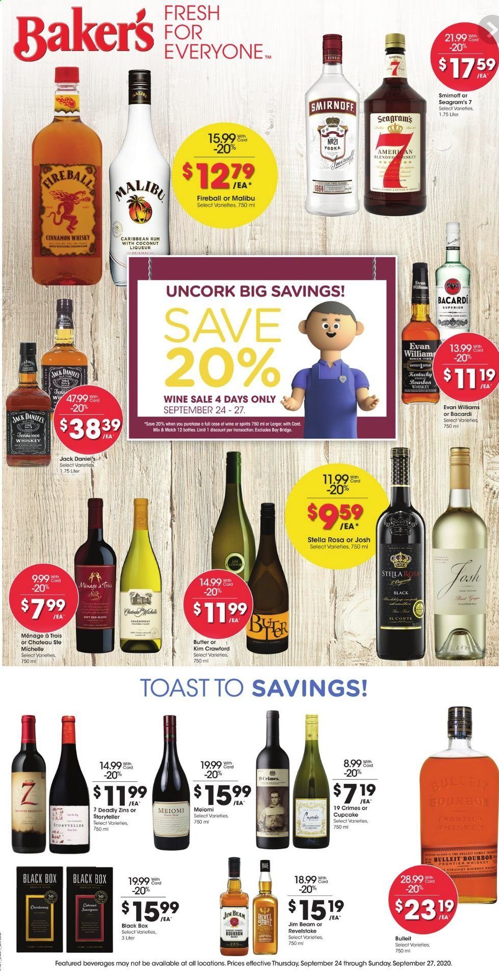 Baker's Weekly Ad Flyer September 23 to September 29