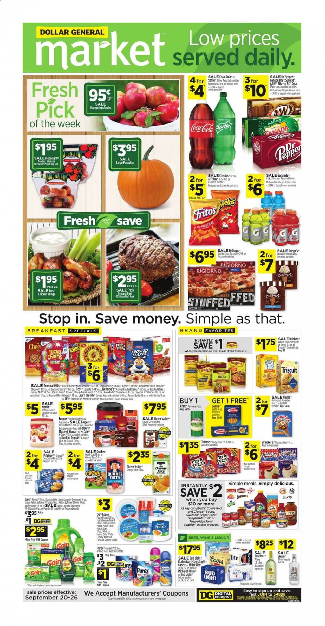 Dollar General (NV) Weekly Ad Flyer September 20 to September 26