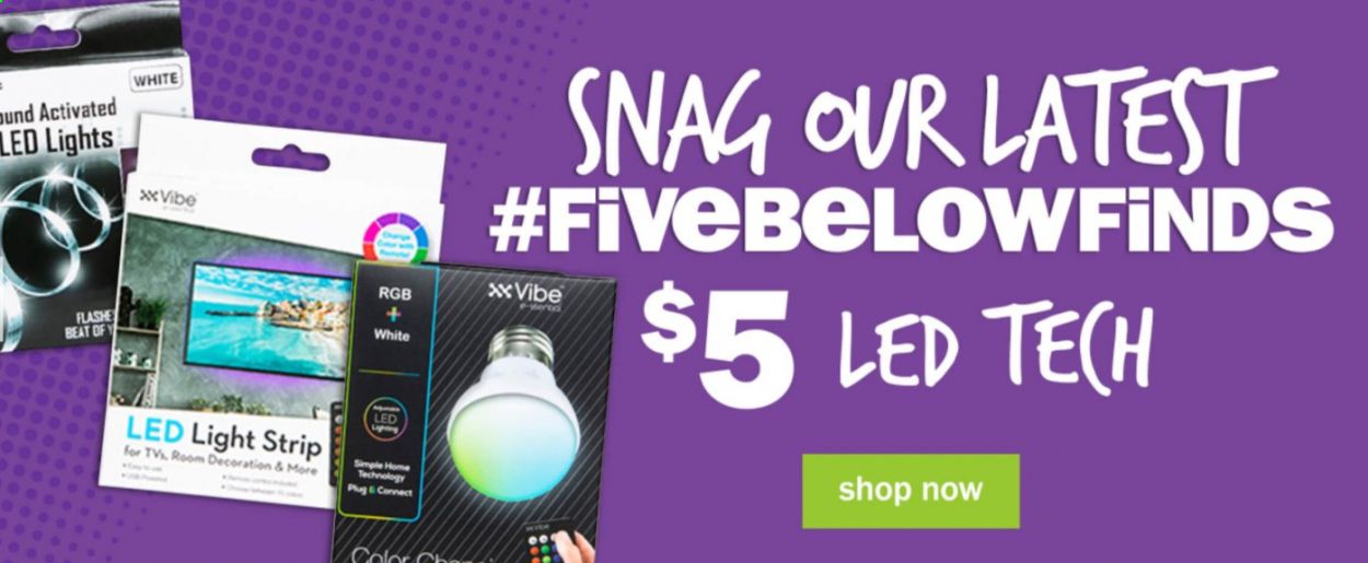 Five Below Weekly Ad Flyer September 22 to September 29