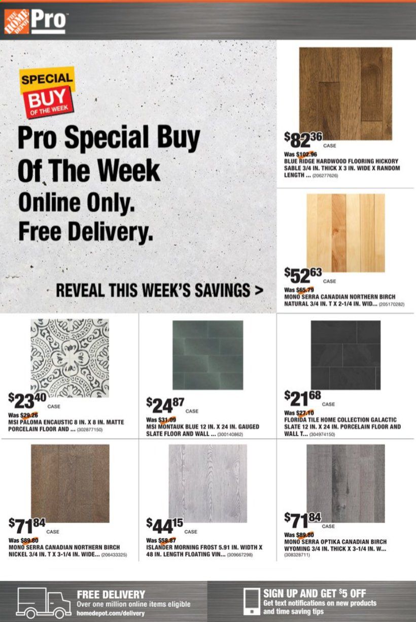The Home Depot Weekly Ad Flyer September 21 to September 28