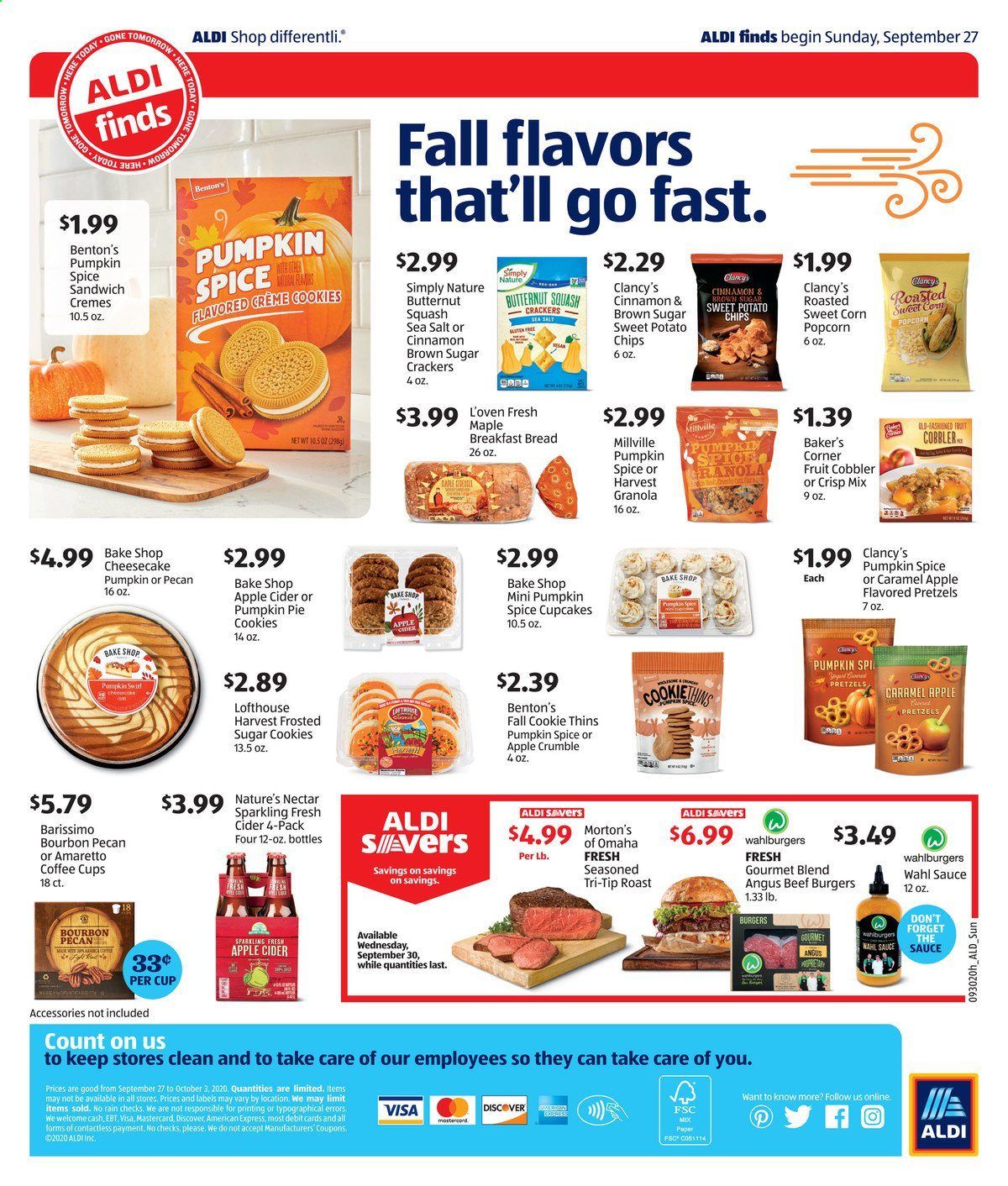 ALDI Weekly Ad Flyer September 27 to October 3