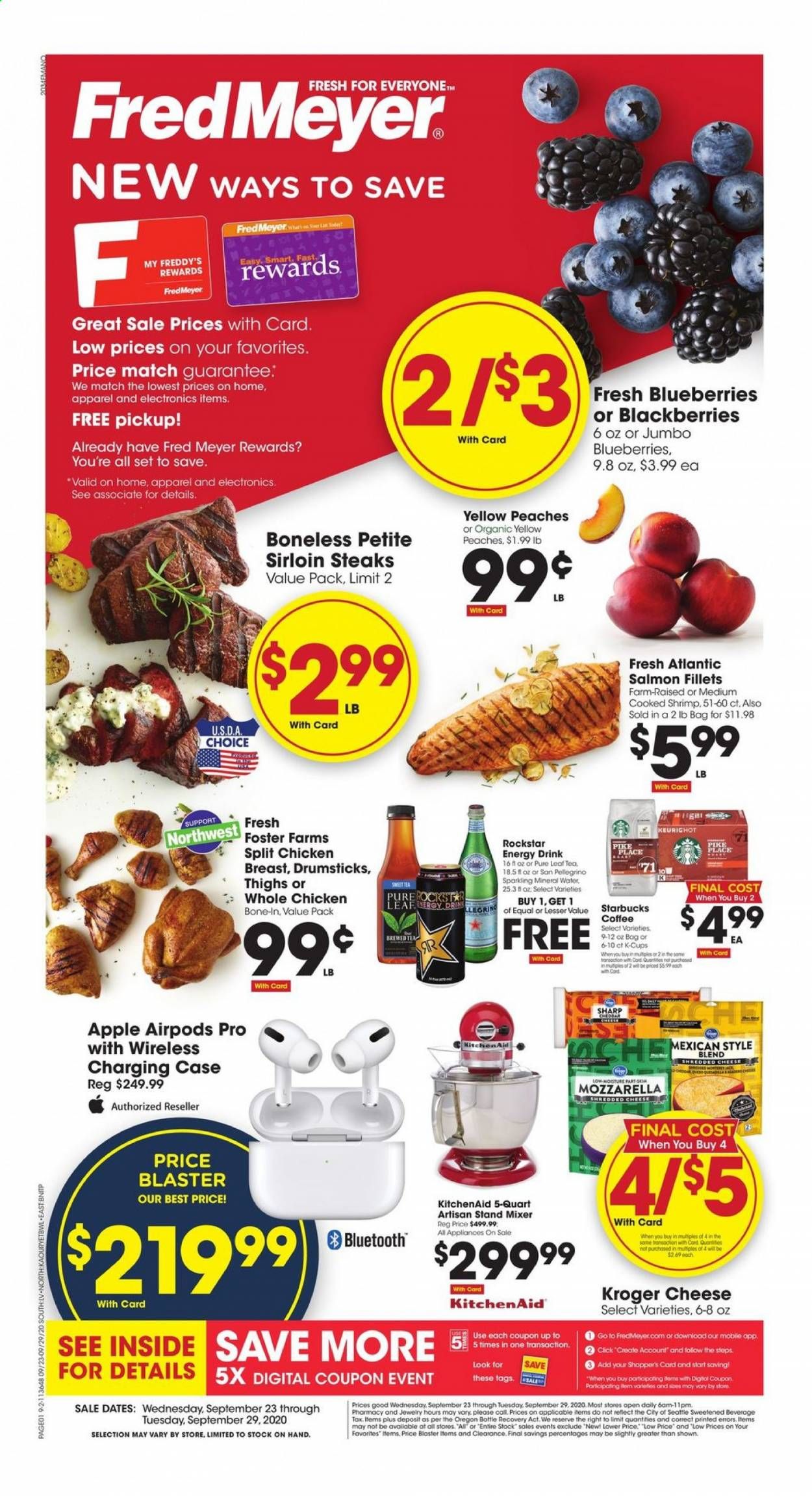Fred Meyer Weekly Ad Flyer September 23 to September 29