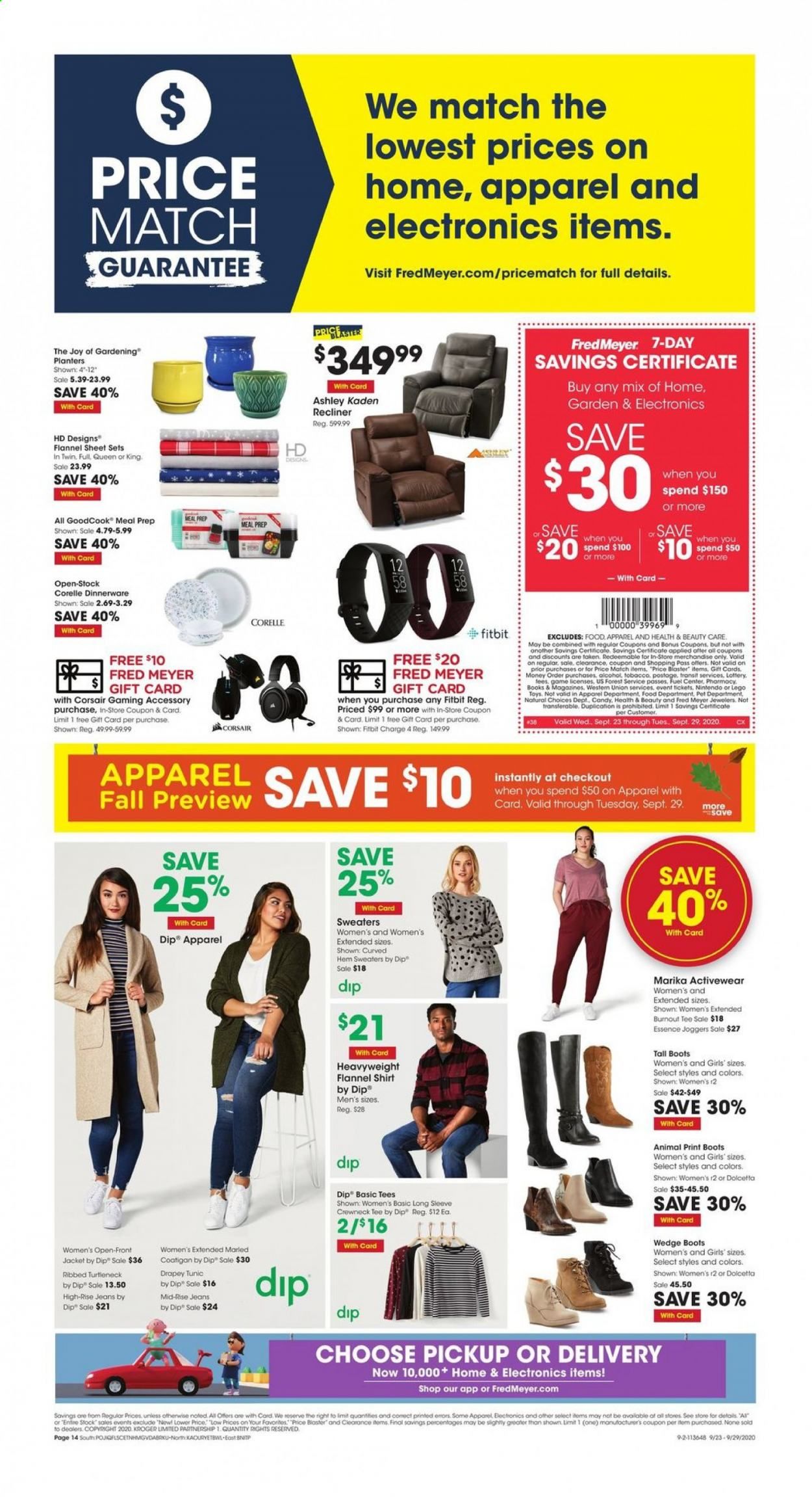 Fred Meyer Weekly Ad Flyer September 23 to September 29