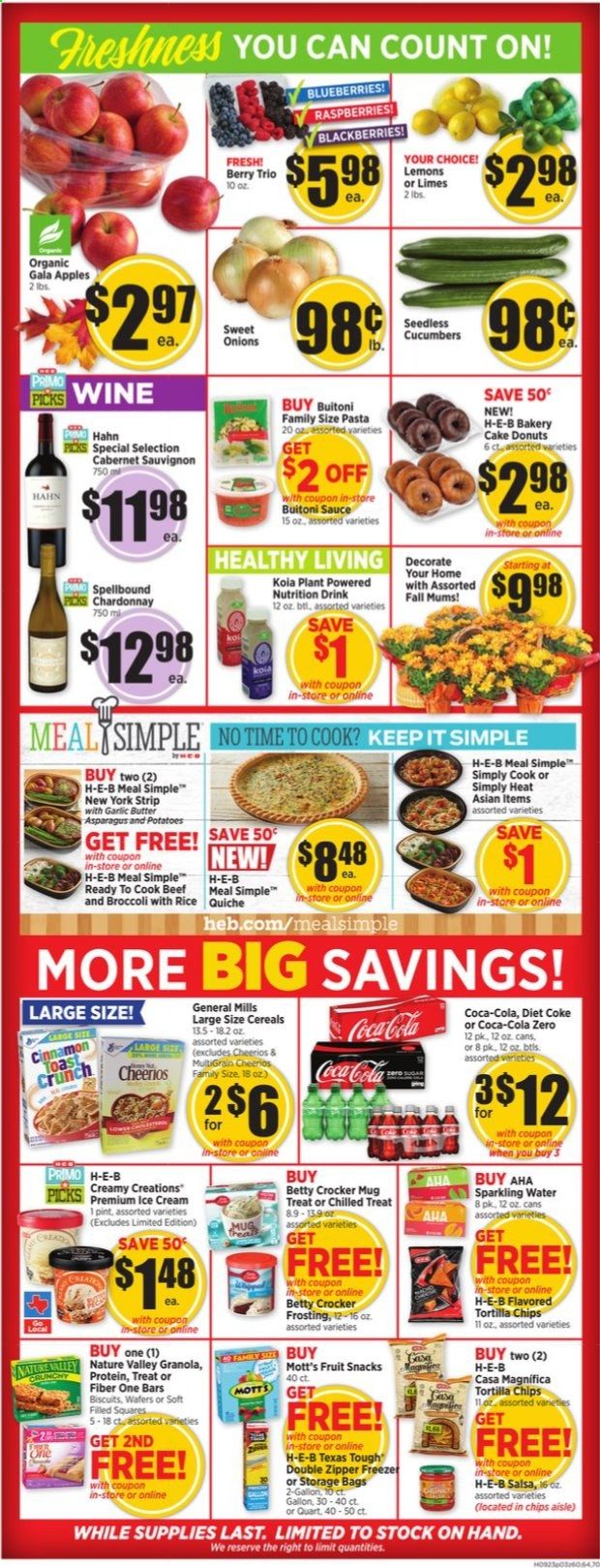 H-E-B Weekly Ad Flyer September 23 to September 29