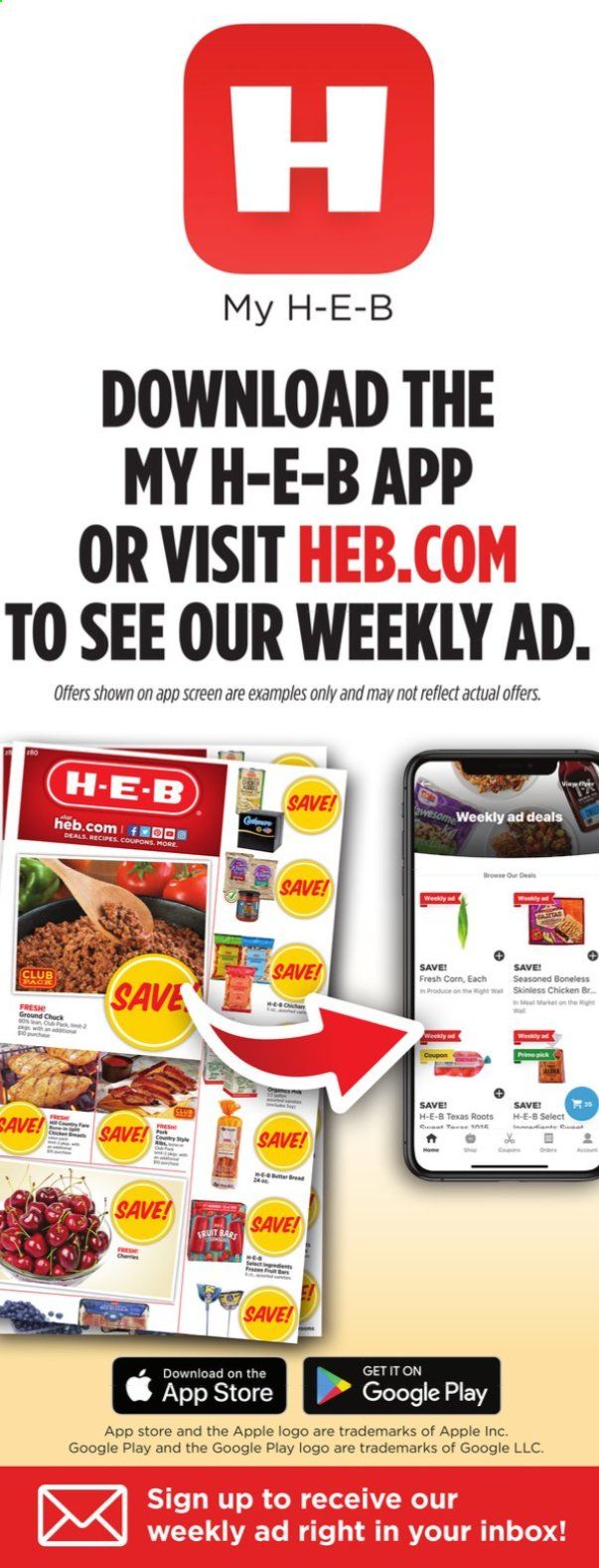 H-E-B Weekly Ad Flyer September 23 to September 29
