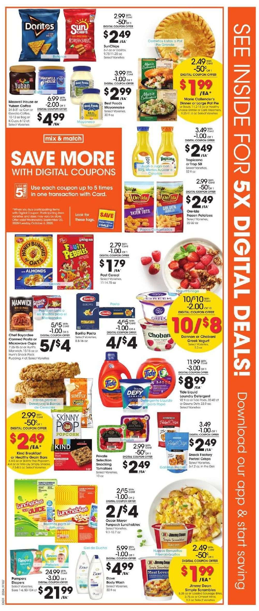 Fry’s (AZ) Weekly Ad Flyer September 23 to September 29
