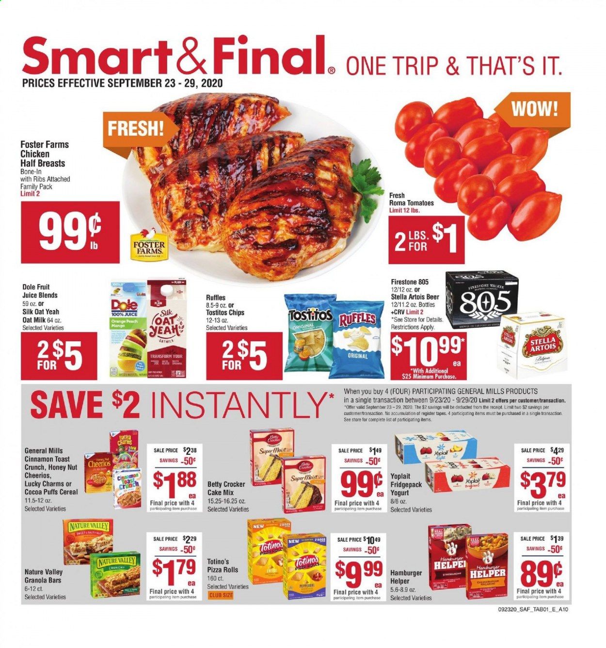 Smart & Final Weekly Ad Flyer September 23 to September 29