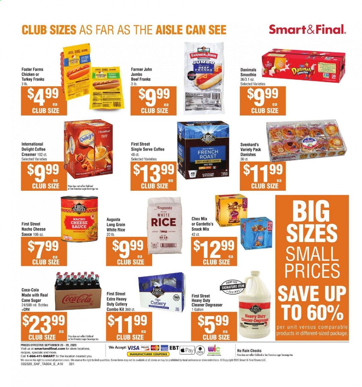 Smart & Final Weekly Ad Flyer September 23 to September 29