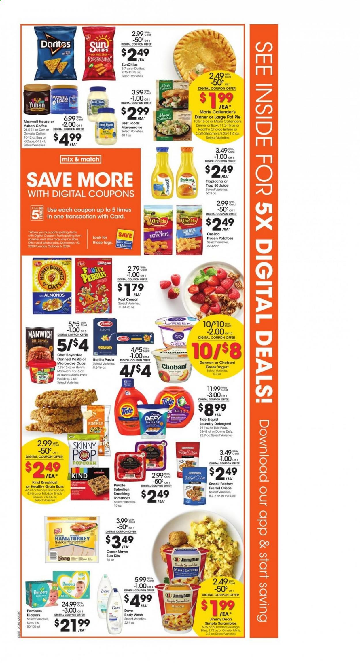 Smith's Weekly Ad Flyer September 23 to September 29