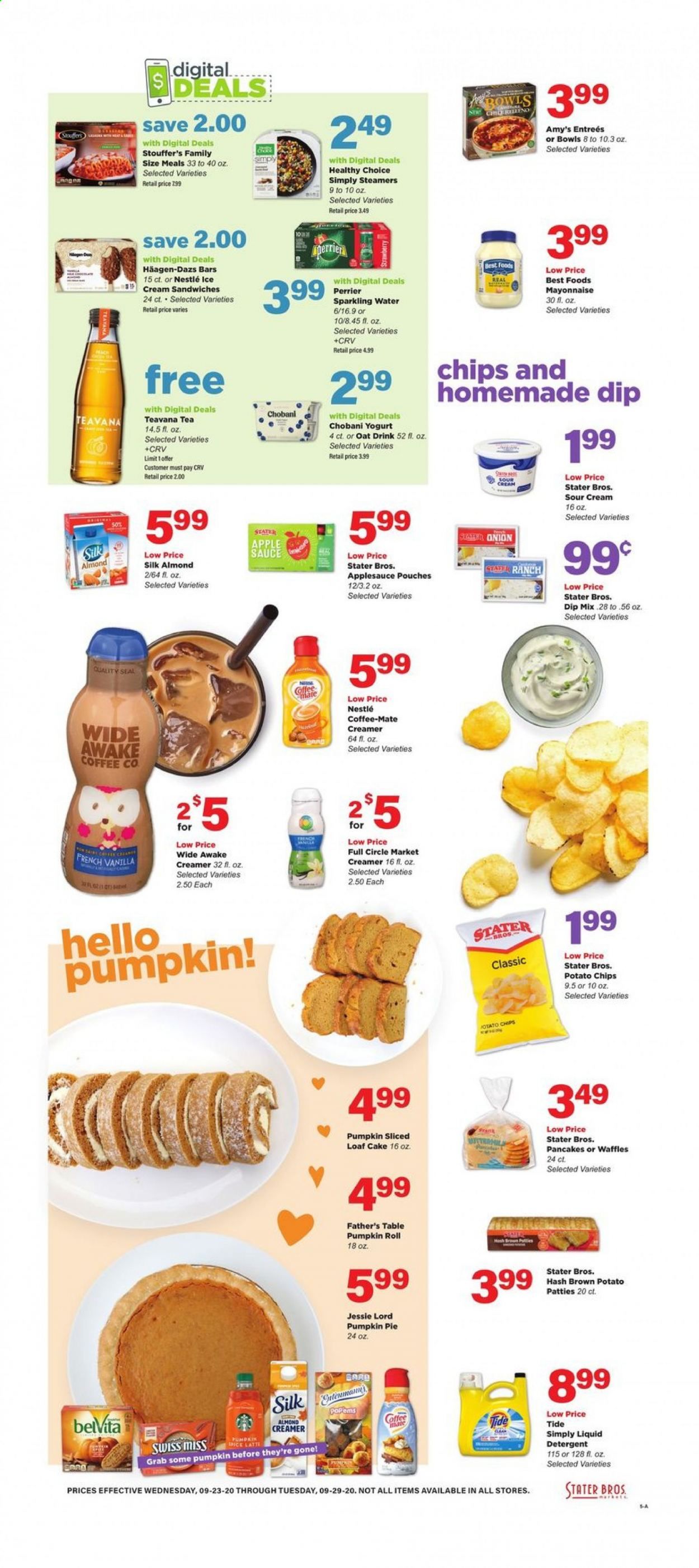 Stater Bros. Weekly Ad Flyer September 23 to September 29