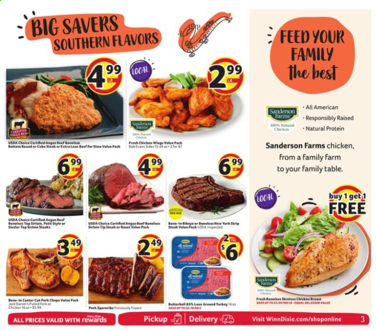 Winn Dixie Weekly Ad Flyer September 23 to September 29