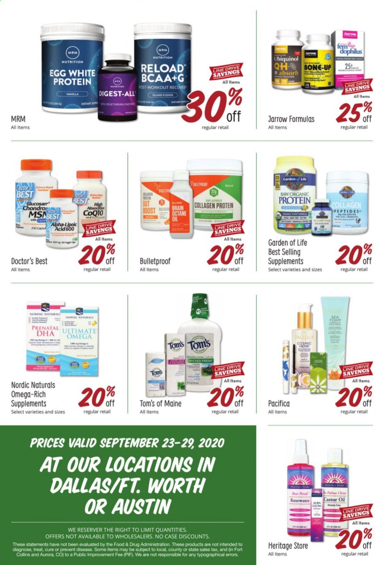 Sprouts Weekly Ad Flyer September 23 to September 29