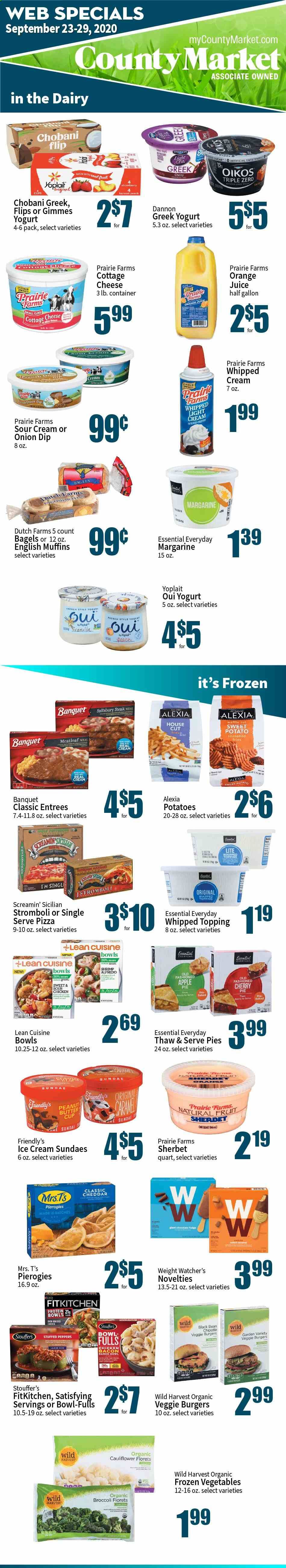 County Market Weekly Ad Flyer September 23 to September 29