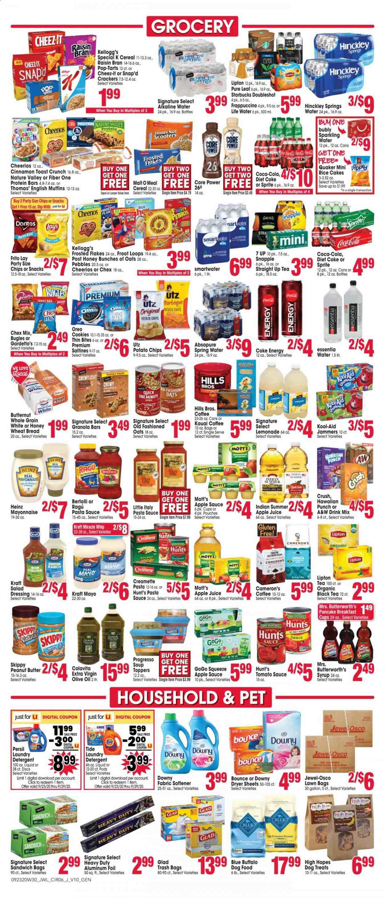 Jewel Osco (IN) Weekly Ad Flyer September 23 to September 29