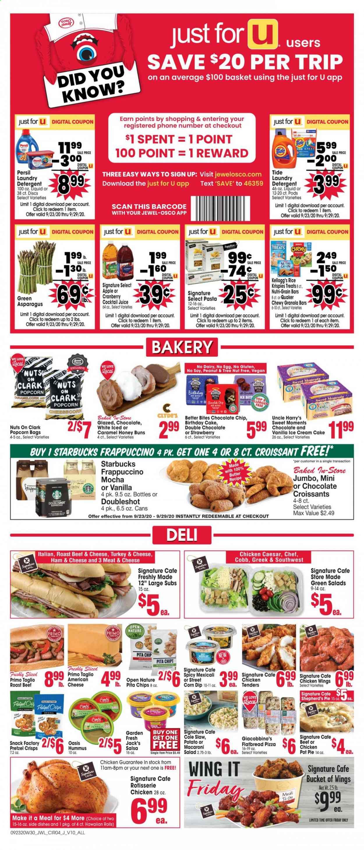 Jewel Osco (IA) Weekly Ad Flyer September 23 to September 29