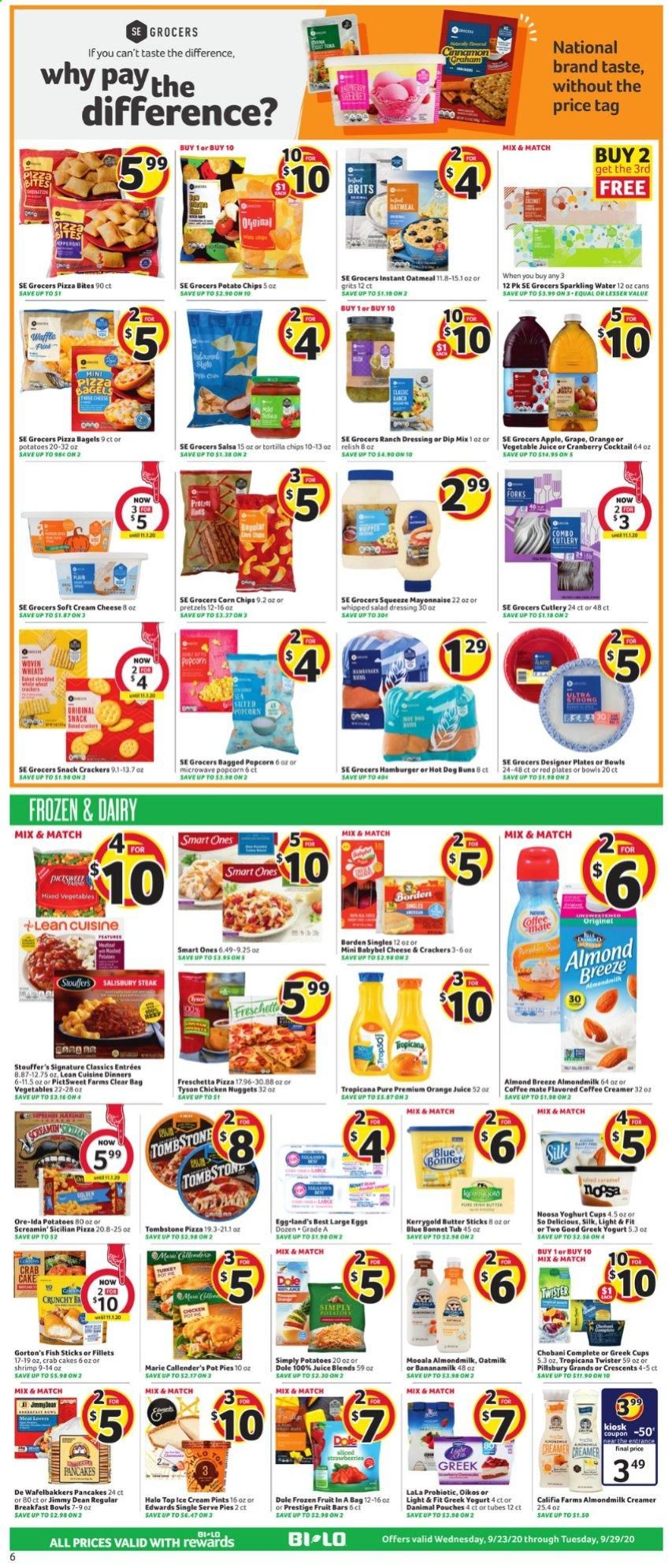 BI-LO Weekly Ad Flyer September 23 to September 29