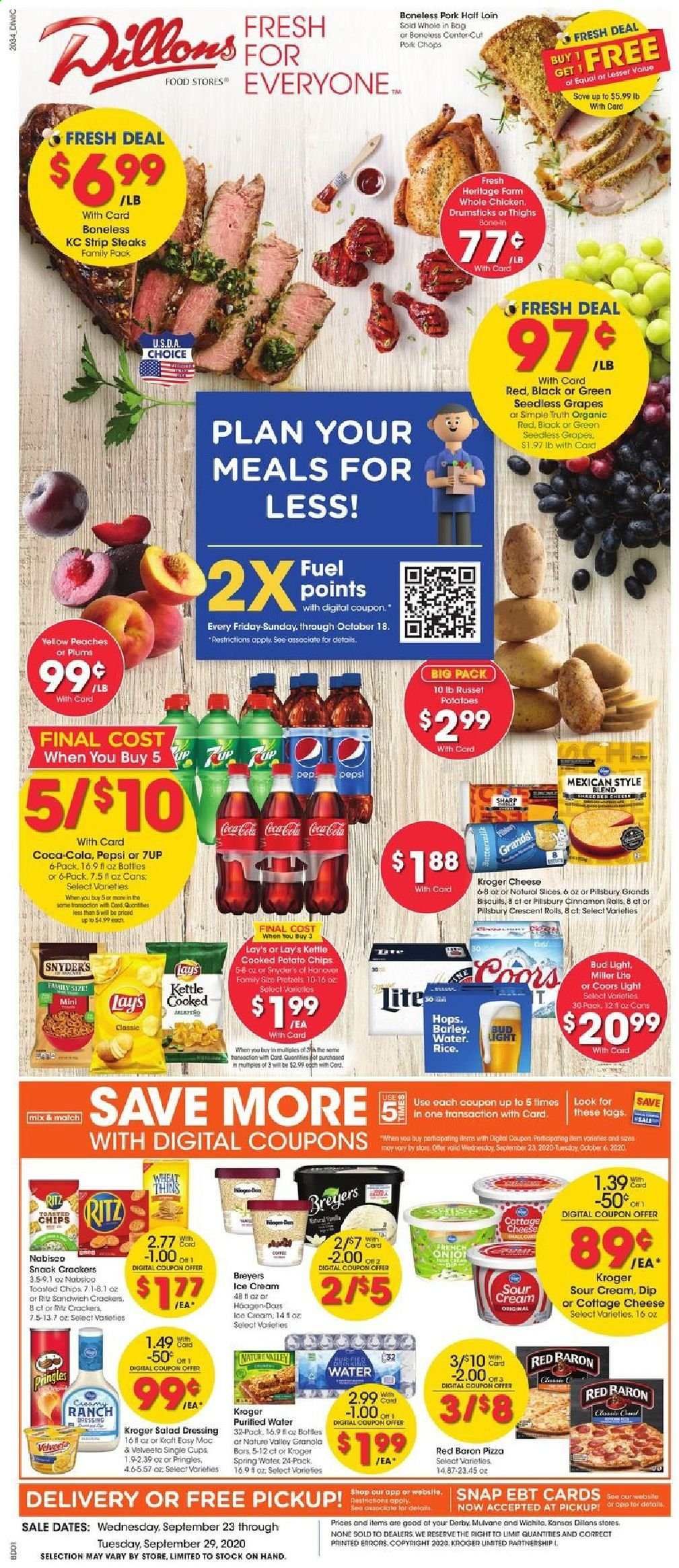 Dillons Weekly Ad Flyer September 23 to September 29