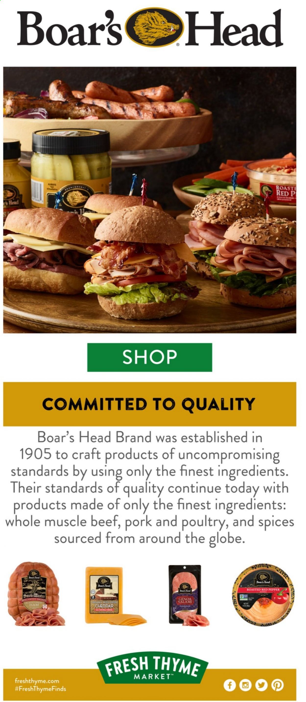 Fresh Thyme Weekly Ad Flyer September 23 to September 29